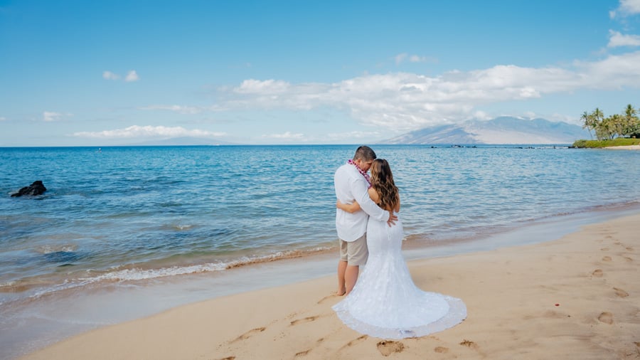 white rock beach wedding